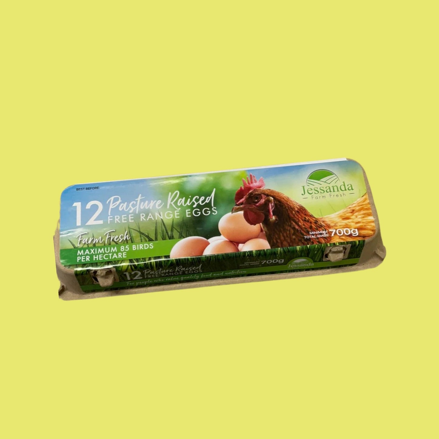 Pack of Jessanda free range eggs